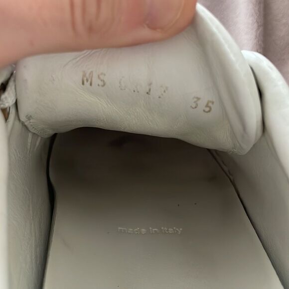 LOUIS VUITTON | Front Row Leather Sneakers - Picture 11 of 16